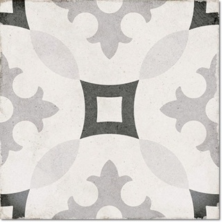 Art Nouveau Karlsplatz Grey 20x20