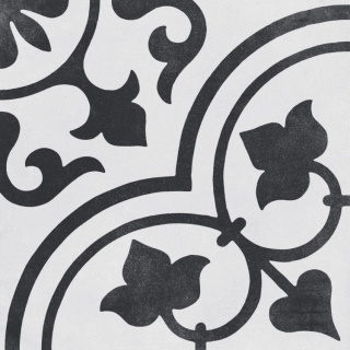 Cuban White Ornate 22,3x22,3