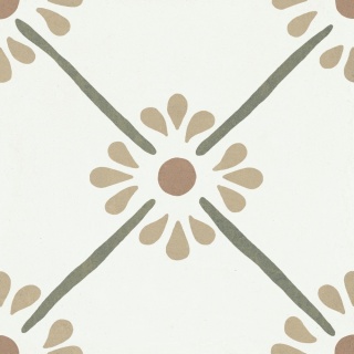 Provenza Green Flower 22,3x22,3