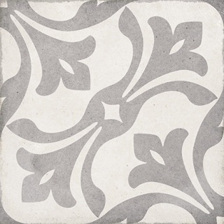 ART NOUVEAU LA RAMBLA GREY 20X20 24419