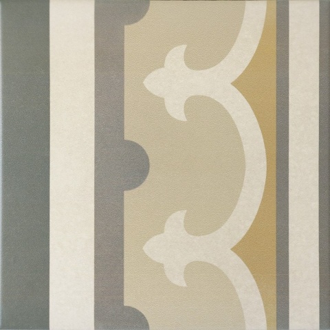 BURGUNDY BORDER 20X20 20928