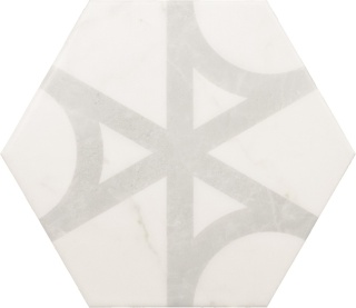 CARRARA HEXAGON FLOW 17,5X20 23103