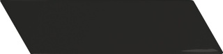 CHEVRON WALL BLACK MATT RIGHT18,6X5,2 23367wycof