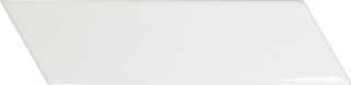 CHEVRON WALL WHITE MAT RIGHT18,6X5,2 23361 wycof