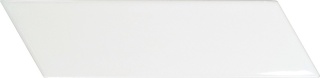 CHEVRON WALL WHITE RIGHT 18,6X5,2 23358wycof