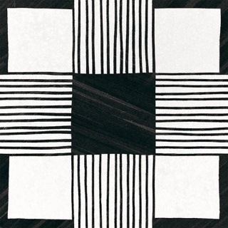 CLOTH B&W 20X20 22124