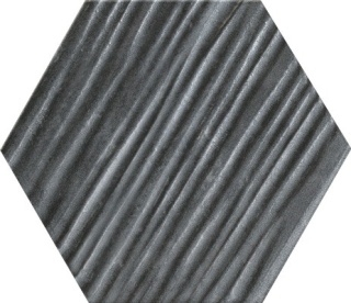 HEXAGON GRAPHITE RELIEF A7 13X15 CK