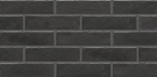 Klinkier FOGGIA NERO elewacja 245x65x68 G.1 CD