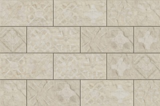 Klinkier TORSTONE DECOR BIANCO 300x148x9 G.1 CD