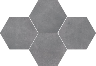 Mozaika HEKSAGON STARK PURE GREY 28,3x40,8 g.1 SG