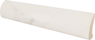 PENCIL BULLNOSE CARRARA MATT 3X15 23105