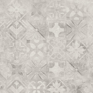 Pp SOFTCEMENT WHITE POL PATCHWORK 597x597x8 G.1 CD