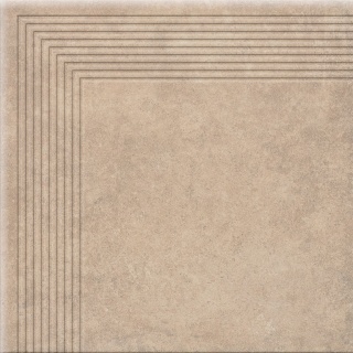 STOPNICA NAROŻNA COTTAGE MASALA 300X300x9 G.1 CD