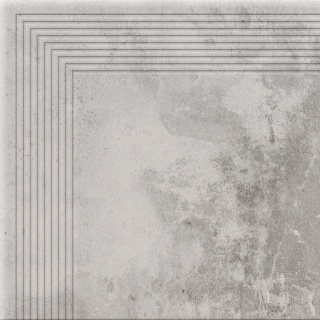 STOPNICA NAROŻNA PIATTO GRIS 300x300x9 G.1 CD