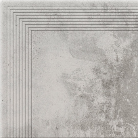 STOPNICA NAROŻNA PIATTO GRIS 300x300x9 G.1 CD