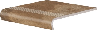 STOPNICA V-SHAPE PIATTO TERRA 300x320/50X9 G.1 CD