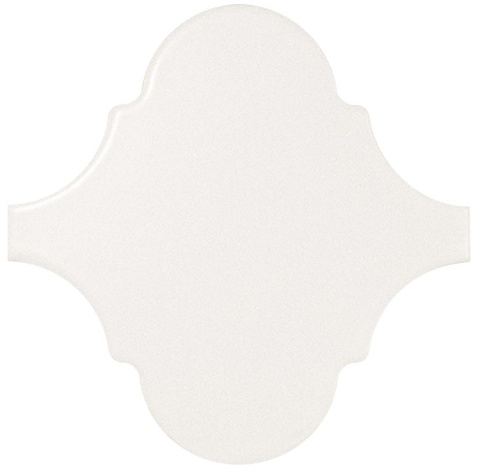 ALHAMBRA WHITE MATT 12X12CUR 21933