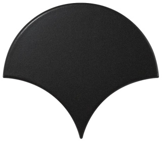 FAN BLACK MATT 10,6X12FAN 21976