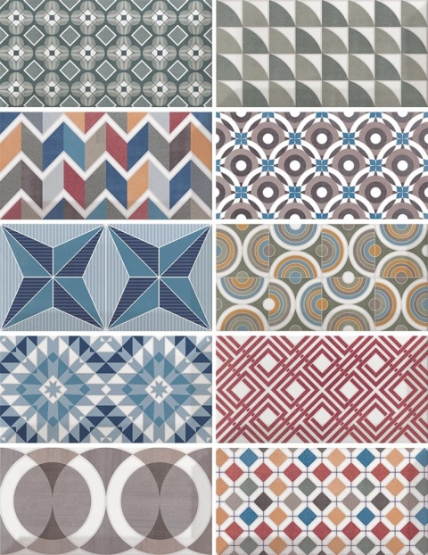 METRO PATCHWORK COLOURS 7,5X15 20922