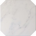 OCTAGON MARMOL BLANCO 20X20 21010