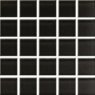 MOZAIKA BLACK GLASS 25X25 G.1 CK