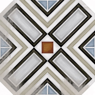 OCT.RITTER MULTICOLOR 20X20 4P32