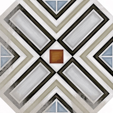 OCT.RITTER MULTICOLOR 20X20 4P32