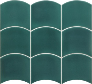 WAVE TEAL GRASSY 12X12WA G1 EQ 28840