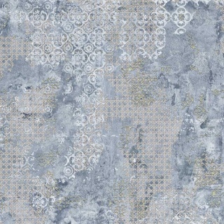 RUG BLUE NATURAL 100X100 G1 AP