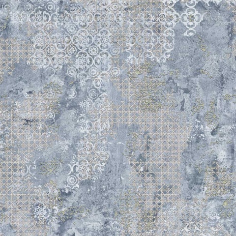 RUG BLUE NATURAL 60X60 AP