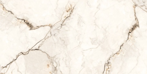 MARMO WHITE 60X120 POLISHED+CARVING GOLD